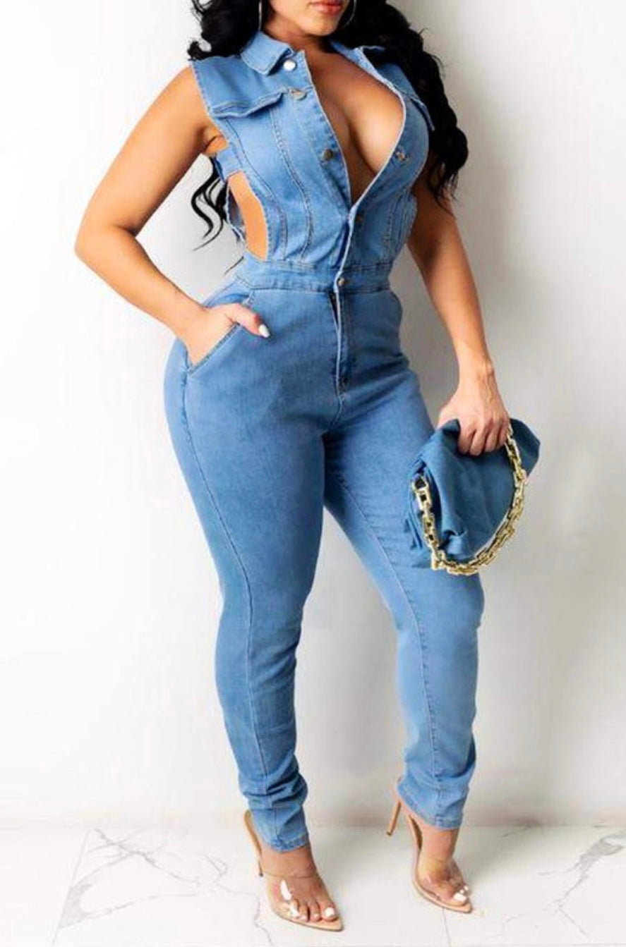 Cutout Denim